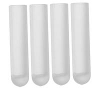 Beaupretty 4Pcs Luminous Shoelace Tips Durable Plastic Cord End Caps for DIY Projects Shoe Repair and Nighttime Safety for Sneakers Canvas Shoes and Hoodies Glow the Dark Design