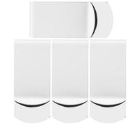 Beaupretty 4pcs Metal Wallet Lightweight Stainless Steel Cards Storage Clip Portable Money Fixing Clamp for Outdoor Use