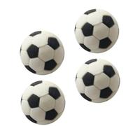 Beaupretty 4pcs Miniature Soccer Ball Ornaments for Mini House Decoration Material DIY Accessories to Enhance Creativity Hand Eye Coordination
