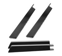 Beaupretty 4pcs Piano Black Keys Replacement Accessories for Musical Instrument Repair Professional and Practical Keytops for Pianos Durable Plastic Material for Easy Installation