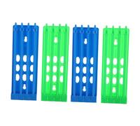 Beaupretty 4pcs Pigeon Foot Ring Holder Rack Compact Wall-mountable Training Band Organizer for Racing Pigeon Leg Bands Sturdy Construction Easy Installation Space-saving Design in Blue and