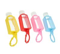 Beaupretty 4pcs Portable Hand Washing Bottle Sleeve Leakproof Liquid Containers Random Color