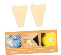 Beaupretty 4pcs Private Silicone Pads for Women Breathable Invisible Adhesive Underwear Protectors with Water Drop Shape for Swimming Yoga and Intimate Privacy Defense