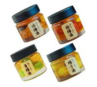 Beaupretty 4pcs Realistic Miniature Dollhouse Drink Bottles Pretend Play Kitchen Accessories for Creative Decor Scale Mini Wine Bottles for Collectors