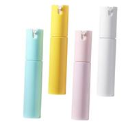 Beaupretty 4pcs Refillable Spray Bottles Travel Bottles for Toiletries Mist Sprayer in Pink Blue Yellow White for Hair Care
