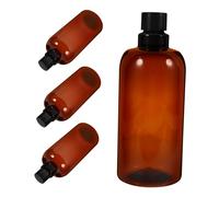Beaupretty 4pcs Refillable Travel Bottles Lotion Pump Empty Shampoo Dispenser Bottles for Toiletry Kits for Travel Bathroom Use