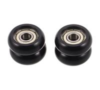 Beaupretty 4pcs Roller Fitness Equipment Plastic Casters Ab Roller Wheel Nylon Pp Easy Replacement Stability Support Home Gyms Gym Replacement Wheel Fits for Fitness Equipment Pulley System