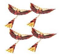Beaupretty 4pcs Rubber Band Powered Ornithopter Birds Models Educational Plaything for Outdoor Fun Random Styles Develop Coordination and Critical Thinking Skills