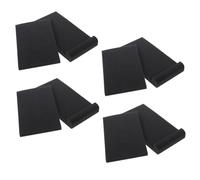 Beaupretty 4pcs Shake and Slip Speaker Pads Black Soundproof Mat for Voice Box Soundproof Cushion Speaker Sponge Mat Shockproof Cushion for Acoustic Isolation Sponge Pad Use