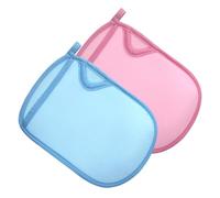 Beaupretty 4Pcs Shower Gloves Exfoliating Mitts for Bathing Soft Pva Material Skin Scrubbing Gloves Reusable Lightweight to Remove Dead Skin and Promote Circulation Suitable for Adults