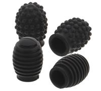 Beaupretty 4pcs Silicone Drumstick Practice Tips Drum Dampener Pads Mute Tips for Drummers Silent Practice Tool Drumstick End Covers