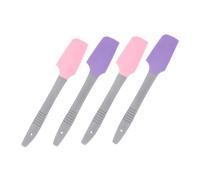 Beaupretty 4pcs Silicone Waxing Sticks Professional Wax Applicator Spatulas for Body Hair Removal and Body Dirt Cleaning Portable Multi-function Wax Tools That Will Not Hurt Your Skin