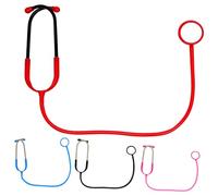Beaupretty 4pcs Stethoscope Realistic Nurse Role Play Accessory Halloween Doctor Costume Prop Pretend Play for Boys and Imagination Creativity Development