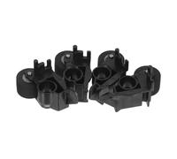 Beaupretty 4pcs Tape Recorder Pinch Roller Plastic Pulley Noise Reducing Cassette Player Replacement for Vintage Video Recorder Decks Easy Installation and Smooth Operation