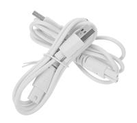 Beaupretty 4pcs Toothbrusher Charging Cable C Charging Cord Water Flosser USB Charger Cable Cordless Water Flosser Replacement Cord USB Charging Cable for Water Flosser White Tpe