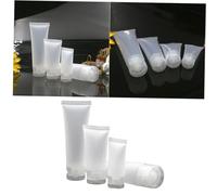 Beaupretty 4pcs Travel Bottle Set for Facial and Hand Creams Empty Lotion Containers Refillable Soft Tubes for Skincare Go