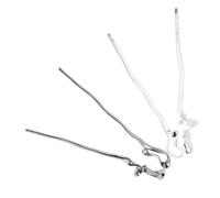 Beaupretty 4pcs Vintage Geometric Alloy Hair Chopsticks for Women Smooth Retro Hair Sticks for Buns Weddings Parties Everyday Use