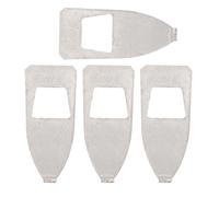 Beaupretty 4pcs Violin Bow Tip Replacement Metal Parts Repair Fittings with Grip for Enhanced Playability Suitable for Various Violin Models Musicians and Enthusiasts