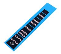 Beaupretty 4pcs Violin Intonation Stickers for Fretboard Beginner Finger Position Decals Easy Peel Stick Fretboard Markers for Learning Accurate Note Placement