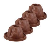Beaupretty 4pcs Volcanic Model with Realistic Eruption Effects Educational Science DIY for Interactive Learning and Volcano Experiments at Home School