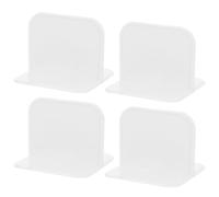Beaupretty 4pcs White Playpen Stabilizer Adhesive Anti-Slip Plastic Holder for Playpen Floor Support Feet Secure Fixing Accessories