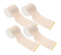 Beaupretty 4Rolls Breathable Compression for Sports Flexible Knee Wraps Self Adhering for Injury and Protection