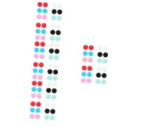Beaupretty 4sets Silicone Eyeglass Ear Hooks Slip Glasses Holders Colors for Enhanced Comfort and Security During Sports and Everyday Use 12pairs*4