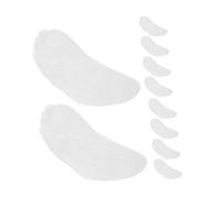 Beaupretty 5 Pairs Authentic Santa Claus Eyebrows White Self Adhesive Fake Facial Hair Realistic Holiday Costume Prop for Christmas Party Group Cosplay Accessory