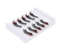 Beaupretty 5 Pairs Cat Eye Lashes Natural Look False Eyelashes Cluster Extensions Long Soft Lash Enhancer for Stunning Eye Makeup and Comfortable Wear