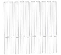 Beaupretty 5 Pairs Transparent Acrylic Music Page Clips Durable Sheet Music Holders for Pianists Musicians and More for Recipes Lectures and Hands Reading
