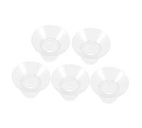 Beaupretty 5 Pcs Breast Pump Flange Inserts Silicone Flange Insert Set 13mm 15mm 17mm 19mm 21mm Wearable Electric Pump Parts Safe and Comfortable Easy to Replace