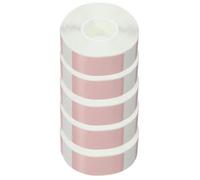 Beaupretty 5 Rolls Shipping Label Thermal Sticker Rectangular Pink Synthetic Paper All-Purpose Multi-Functional Can Be Printed Address Labeling for Organizing Paperwork and Express Use