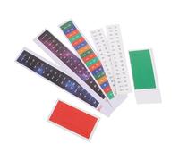 Beaupretty 5 Sets Thumb Piano Note Stickers for Beginners Training Reminder Labels Easy to Paste and Remove Material Safe Eco Friendly Instrument Accessories