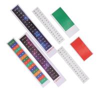 Beaupretty 5 Sets Thumb Piano Sticker Labels for Beginners Note Reminder Stickers Easy to Remove Material with Bright Visual Impact Practical Training Aid for Kalimba Learning
