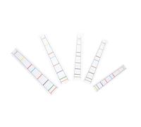 Beaupretty 5 Sheets Cello Fingerboard Decals and Paper Stickers for Beginners Easy to Apply and Remove Without Trace Practical Cello Finger Guide for Learning and Practice