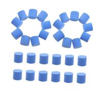 Beaupretty 50 Pcs Ant Farming Test Tube Sponge Plugs Lightweight Round Hole Stopper for Ant Habitat Supplies Easy-install Moisture Regulating Colony Accessories