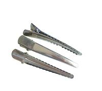 Beaupretty 50 Pcs Plating Hair Clips with Flexible Teeth Steel Hair Grip for Salon Hairdressing Strong Hinge Design for Women Styling