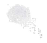 Beaupretty 500pcs Hair Rope Buckle for DIY Hair Ties Accessories Plastic Snap Clips for Women for Ponytail Holders Versatile Crafting Tools
