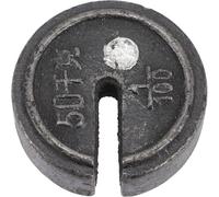 Beaupretty 50kg Cast Iron Scale Weight Calibration Replacement Metal Scale Accessory Sturdy Anti-wear Weight for Mechanical and Tea Leaf Industrial Use