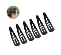 Beaupretty 50pcs Black Girl Hair Clips Barrettes Epoxy Snap Hair Accessories for Boys and Girls Toddlers Barrette Clips