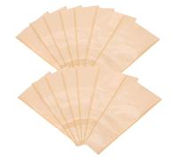 Beaupretty 50pcs Bouquet Bags with Kraft Paper Base Clear Floral Wrapping Sleeves Medium for Fresh Flower Packaging and gift for for for for for for Wrapping