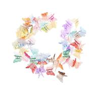 Beaupretty 50pcs Colorful Butterfly Hair Clips Cute Small Claw Clips for Women Hair Accessories for Fashion Styling Strong Hold for Everyday Use