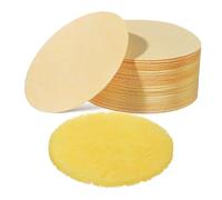 Beaupretty 50pcs Compressed Facial Sponges Round Face Sponges for Cleansing Exfoliating Spa Quality Oil Makeup Remover