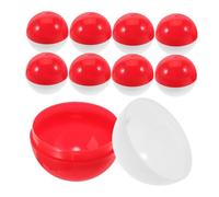Beaupretty 50pcs Fillable Balls Twisted Refillable Candy Containers for Easter Party Gift Storage Multi Purpose Hollow Balls for Surprises