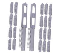 Beaupretty 50pcs Fullbody Voluminous Hair Styling Tools Perm Curlers Perm Rollers Set