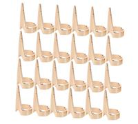 Beaupretty 50pcs Metal Finger Parting Rings Hair Sectioning Tool for Braiding and Styling Bold Punk Claw Design Hair Braid Aid Accessories for Creative Hairdos for Halloween Cosplay