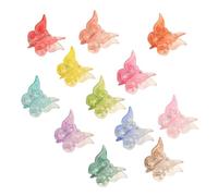 Beaupretty 50pcs Mini Butterfly Hair Claw Clips for Small Claw Accessories with Gradient Colors for Parties Daily Wear