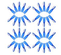 Beaupretty 50pcs Mini Finger Toothbrushes with Soft Pbt Bristles Ergonomic Design for Gentle Teeth Cleaning Prison Safe Anti-disassembly Travel Toothbrushes for Correctional and Institutional