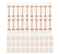 Beaupretty 50pcs Nose Contour Strips Self-adhesive Elastic Nasal Tape for Shaping Reshaping Nose Sleeping Breathing