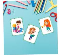 Beaupretty 50pcs Reward Cards for Classroom Use Educational Punch Cards with Bright Colors Creative Engagement for Early Learning and Behavior Motivation
